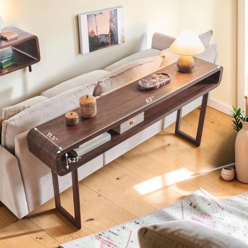 modern console table, narrow console table, entryway table, hallway table, minimalist furniture, wooden console table, mid century modern, slim console table, sofa table, modern home decor, scandinavian furniture, entryway decor, small space furniture