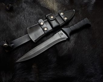 Leon Kennedy Primal knife From Resident Evil 4 Remake | Full Tang RE4 Knife