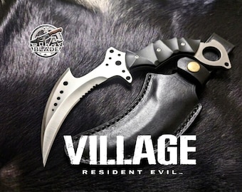 Handmade Resident Evil Village Knife | Ethan Winters, Chris Redfield Collectible