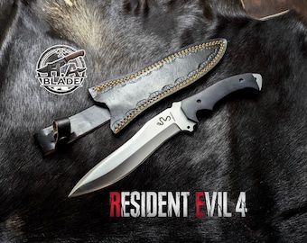 Resident Evil 4 Ada Wong Knife Replica | Cosplay Prop Full Metal Fan Art Collectible