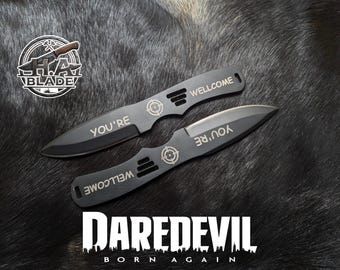 Bullseye Knife 1:1 Scale Daredevil Born Again Season 2 Show Accurate Cosplay Prop!