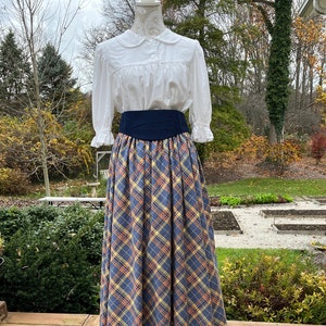 Flannel skirt etsy deals