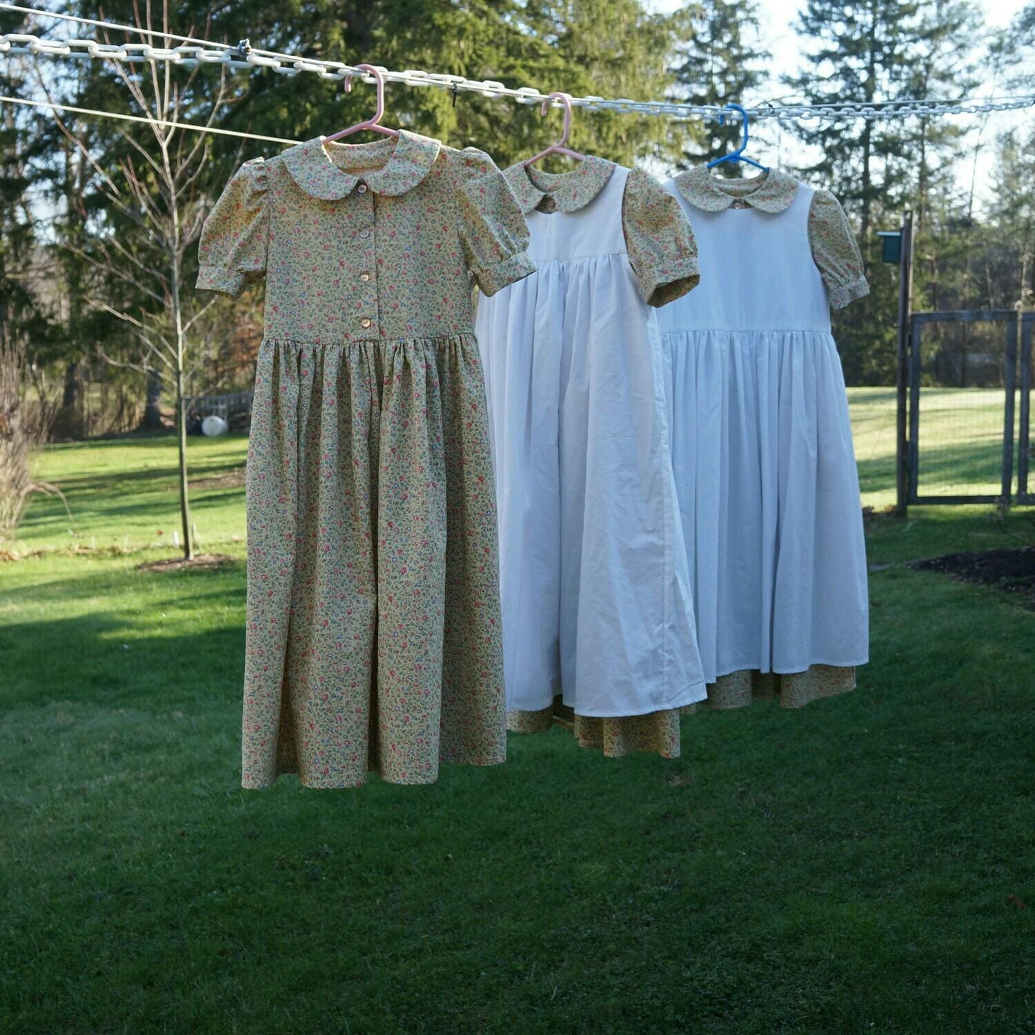 open lace back dress Village Belle Dress, Belle Costume, Peasant dress  TwirlingDresses