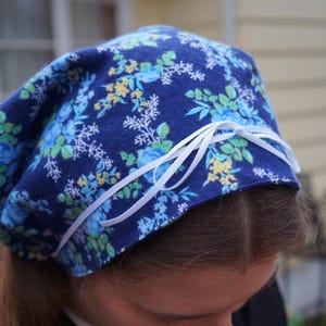 Cozy Cotton Flannel Head Scarf | Bandanna | Small shawl | Babushka | Prayer Veiling | Christian Headcovering | Chapel Veil | Ear Warmer
