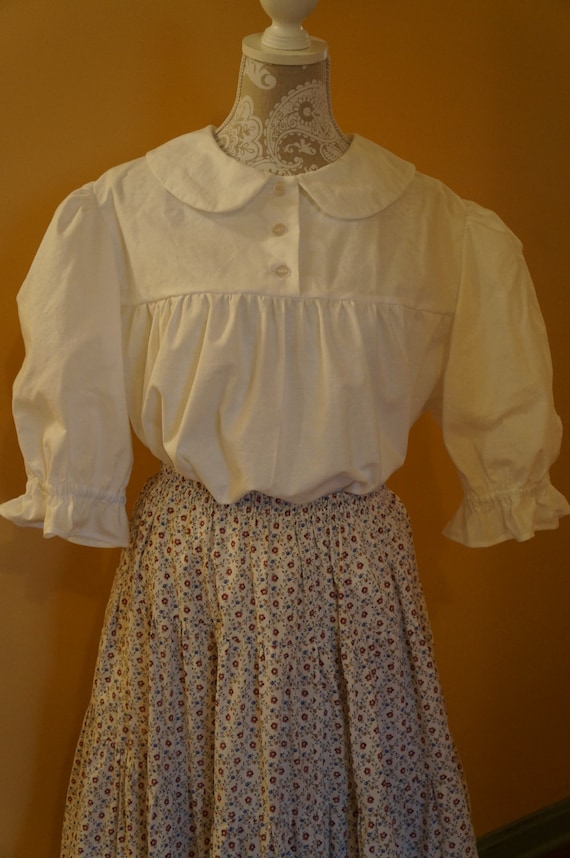 Ladies' Yoked Blouse W/simple Neckline, Custom Order