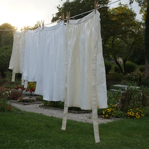 Girls&#39; Half Apron Small | Medium | Large | Prairie | Pioneer | Kitchen | Hostess | Old fashioned | Farm Style | Cover up | Egg Gathering