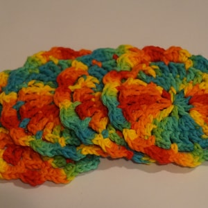 DOWNLOAD TODAY- Fiesta Coaster Crochet Pattern for Instant Download