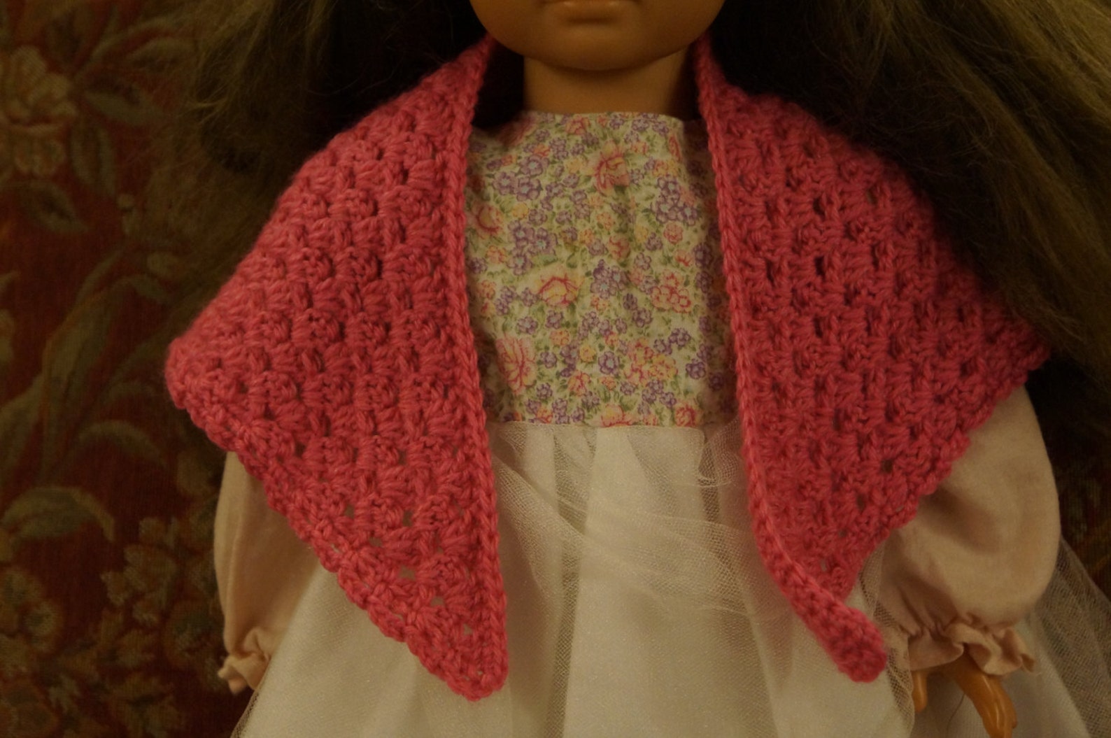 DOWNLOAD TODAY Quick & Easy Doll Shawl Crochet Pattern Doll Etsy