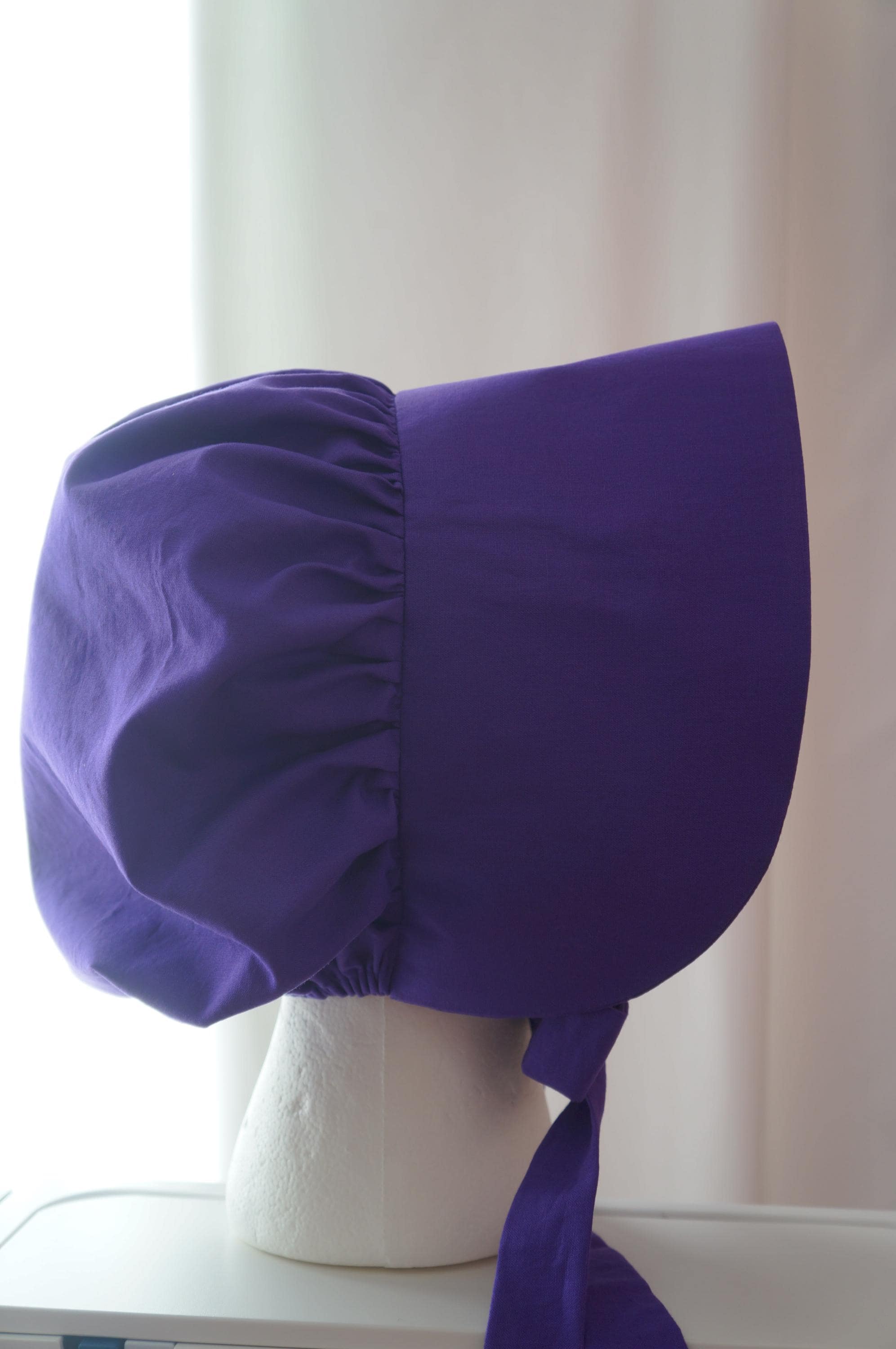 Black Poke Bonnet - Etsy