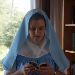 Women&#39;s Medieval Veil w/optional Veil-back Wimple | Renaissance | Knights and Fair Ladies | Camelot | Ivanhoe | Renaissance Fair