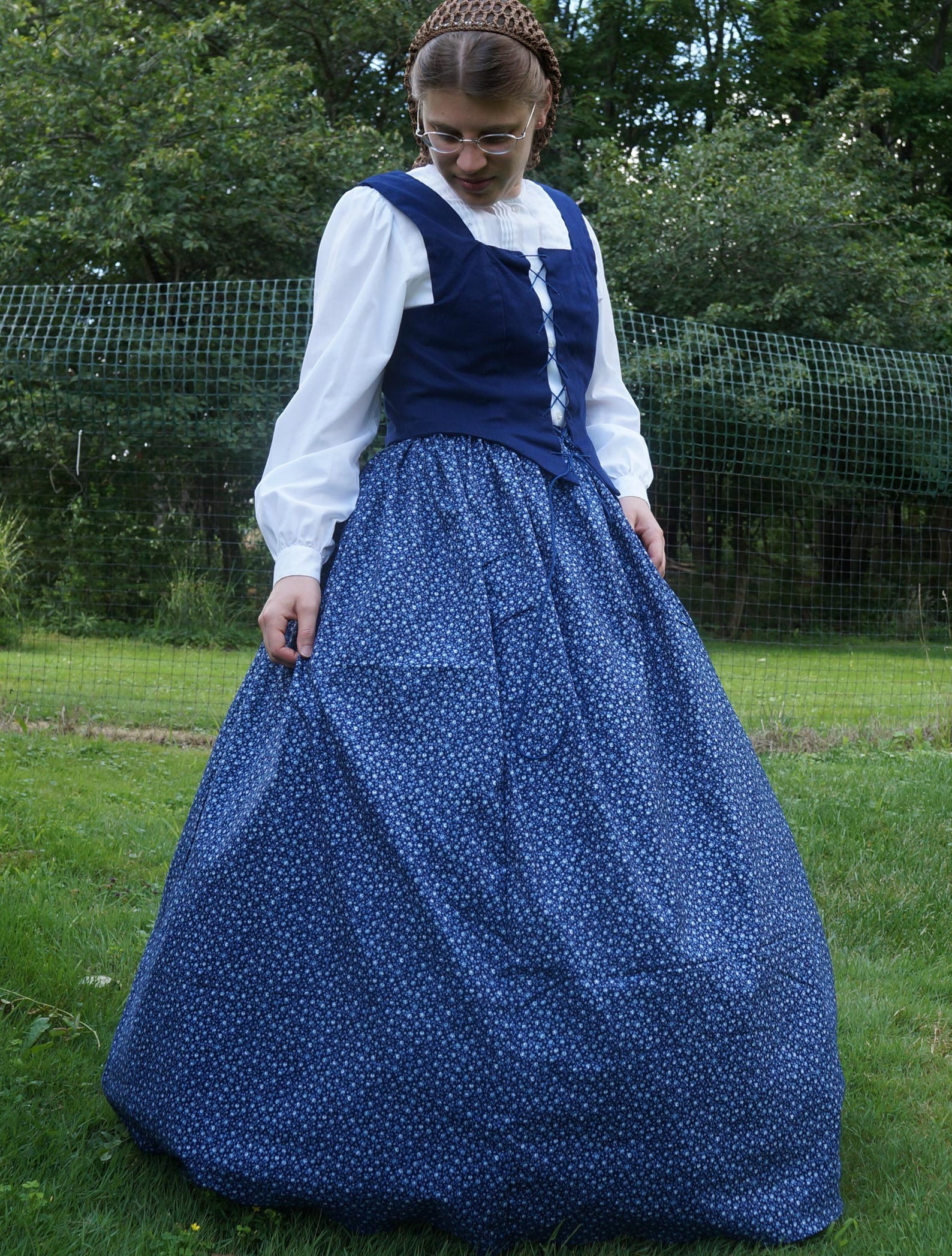 [OUNCE] Drawstring Shirt + Skirt Set