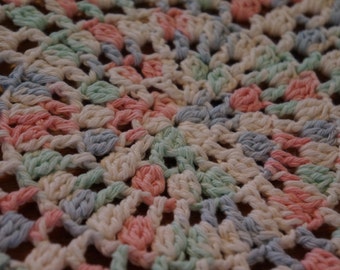 DOWNLOAD TODAY - Summer Kaleidoscope Dishcloth Crochet Pattern for Instant Download