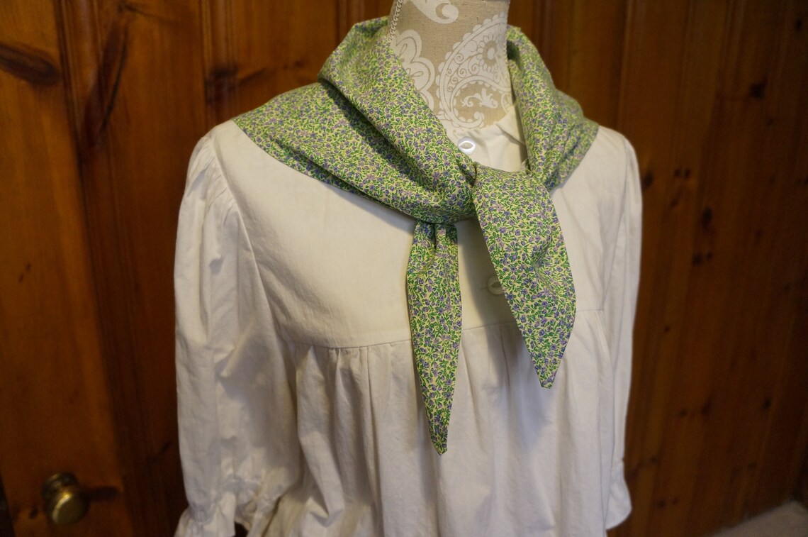 Fichu Modesty Scarf Modesty Piece Neckline Extender Etsy