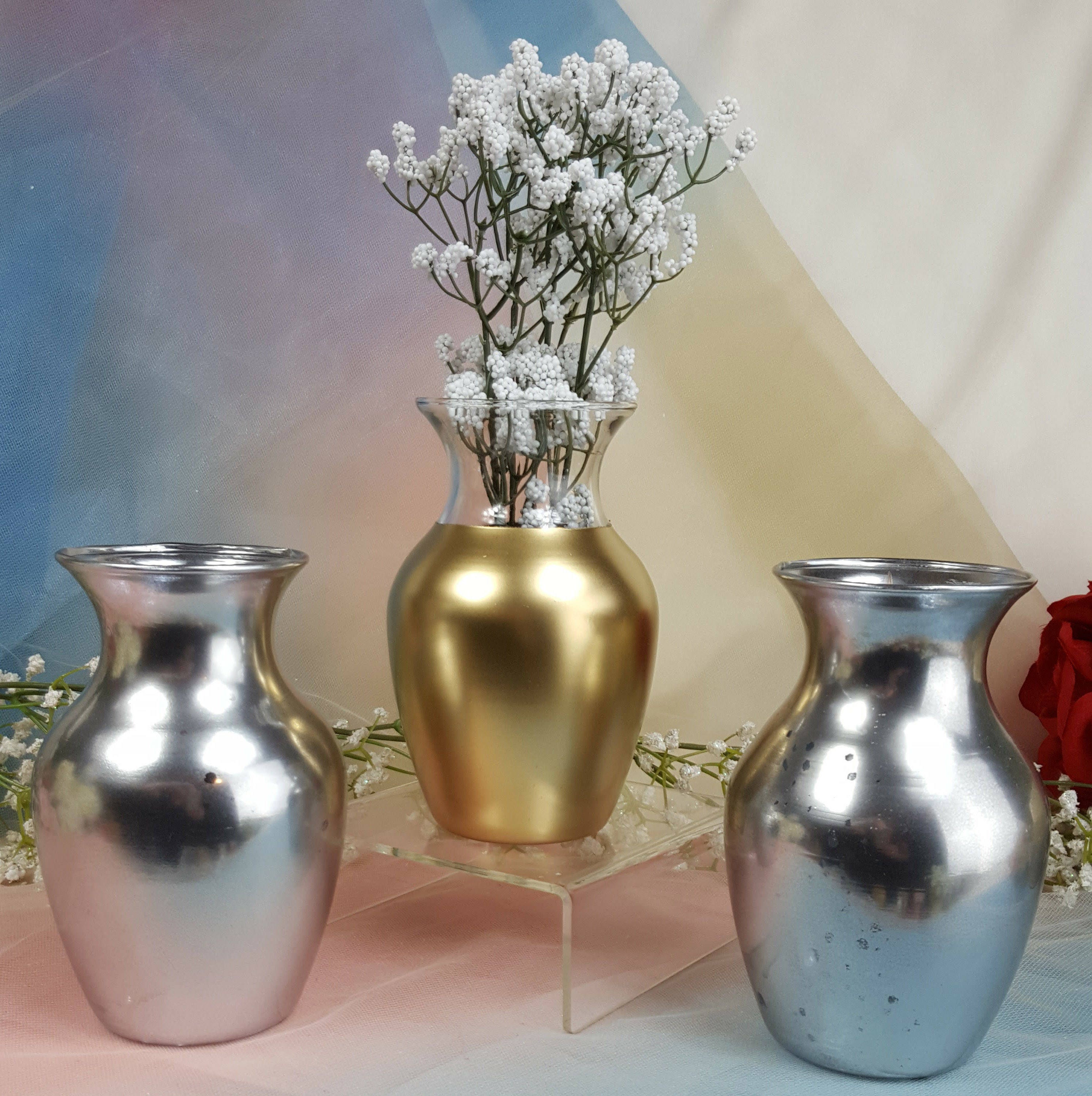 Small 5 Wedding Vases / Table Decorations Weddings | Etsy