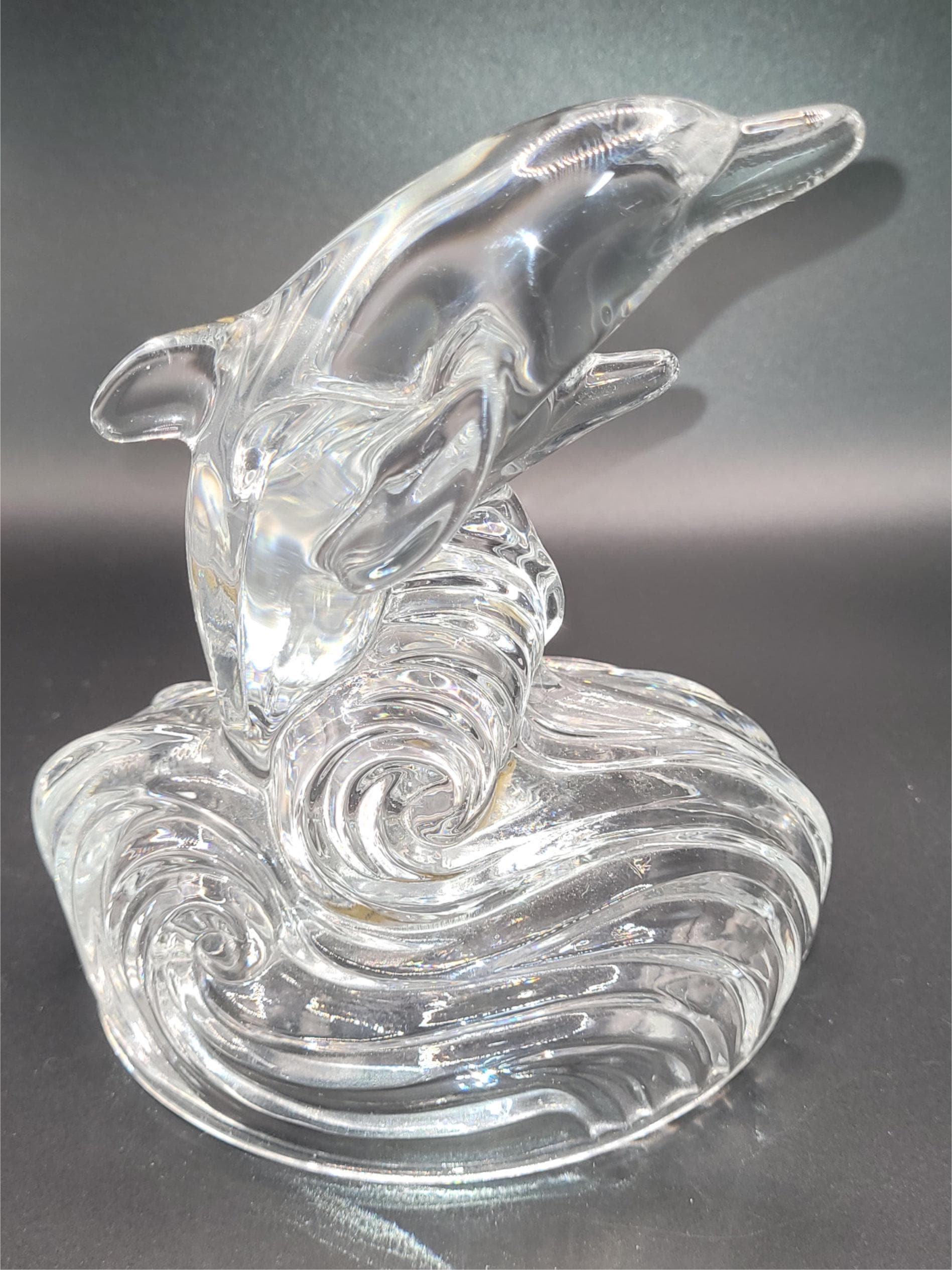 Italy glass dolphin - Etsy 日本