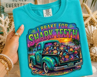 Shark Teeth Collector Club Truck Graphic (Digital Download)