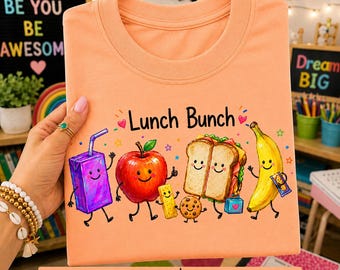 Lunch Bunch PNG Clipart | Apple, Sandwich, Banana, Juice Box (Instant Download)