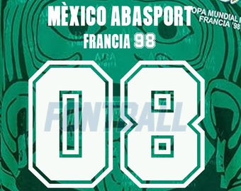 Typografia czcionek Meksyk 1998 Kalendarz aztecki Świat Archiwum TTF