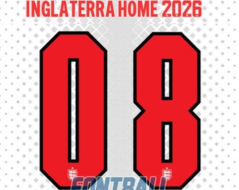 Czcionka Typografia Anglia / Anglia 2026 WC Pliki .eps .pdf .ttf z logo i .ttf bez logo