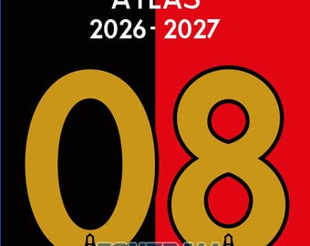 Lettertype Atlas 2026-2027 Bestanden .PDF .ttf .ai TTF met en zonder logo