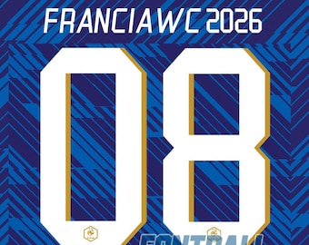 Czcionka Typografia Francja 2026 Pliki .eps .pdf .ttf z logo i .ttf bez logo