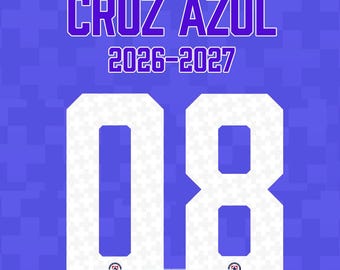 Font Typography Cruz Azul 2026-2027 Local files: .ai .pdf and .ttf with and without