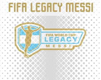 Naszywki LEGACY MESSI z Mistrzostw Świata FIFA 2026 w formacie .png .ai i pdf