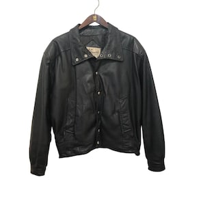 Berman's Leather Jacket - Etsy