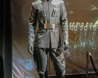 IMPERIAL GRAUER FLUGANZUG - Qualität - at-at oder at-st Pilot - Perfekt für Ihr Star Wars Kostüm