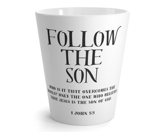 Follow the Son Latte Coffee Mug