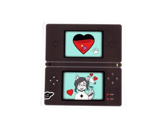 Retro Handheld Console - Vinyl Sticker - Parker Slaughter Studios