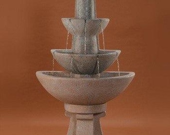 Fontanna ogrodowa Al’s Garden Art Rio z odlewanego kamienia