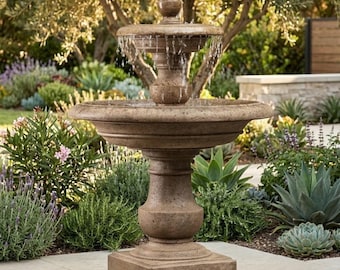 Fontaine d'eau de jardin à plusieurs niveaux Caterina