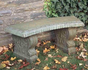 Banco tradicional curvo