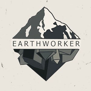 Womans Earthworker Tee Shirt in Dark Gray - Etsy