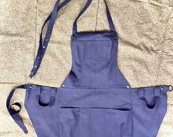 Woman at Work Canvas Apron with Water Resistant Lining