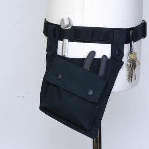 Utility Pocket Belt with Water Resistant Lining made from Canvas and water resistant Lining