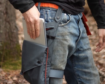 Beintasche Holster: Earthworker Multi-Pocket Gürtel - Made in Canada