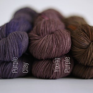 Lace Yarn Hand dyed Milk Lait