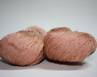 Merino Silk Gossamer Lace Yarn Hand dyed Laine et Soie Zinfandel