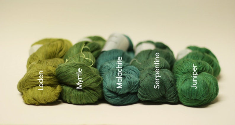 Baby Camel Silk Cobweb Lace Yarn Hand dyed Soie et Bebe Chameau Loden