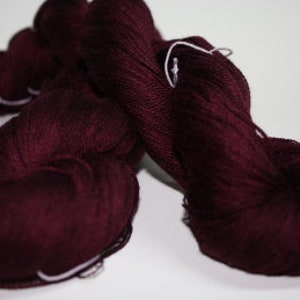 Lace Yarn Hand dyed Lait Soie Cachemire Milk Silk Cashmere - 10 color options