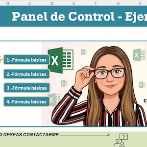 Basic Excel exercise in 4 sheets