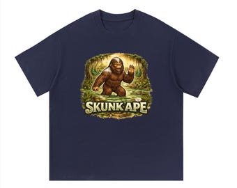 スカンクエイプ - エッセンシャルコットンTシャツ
