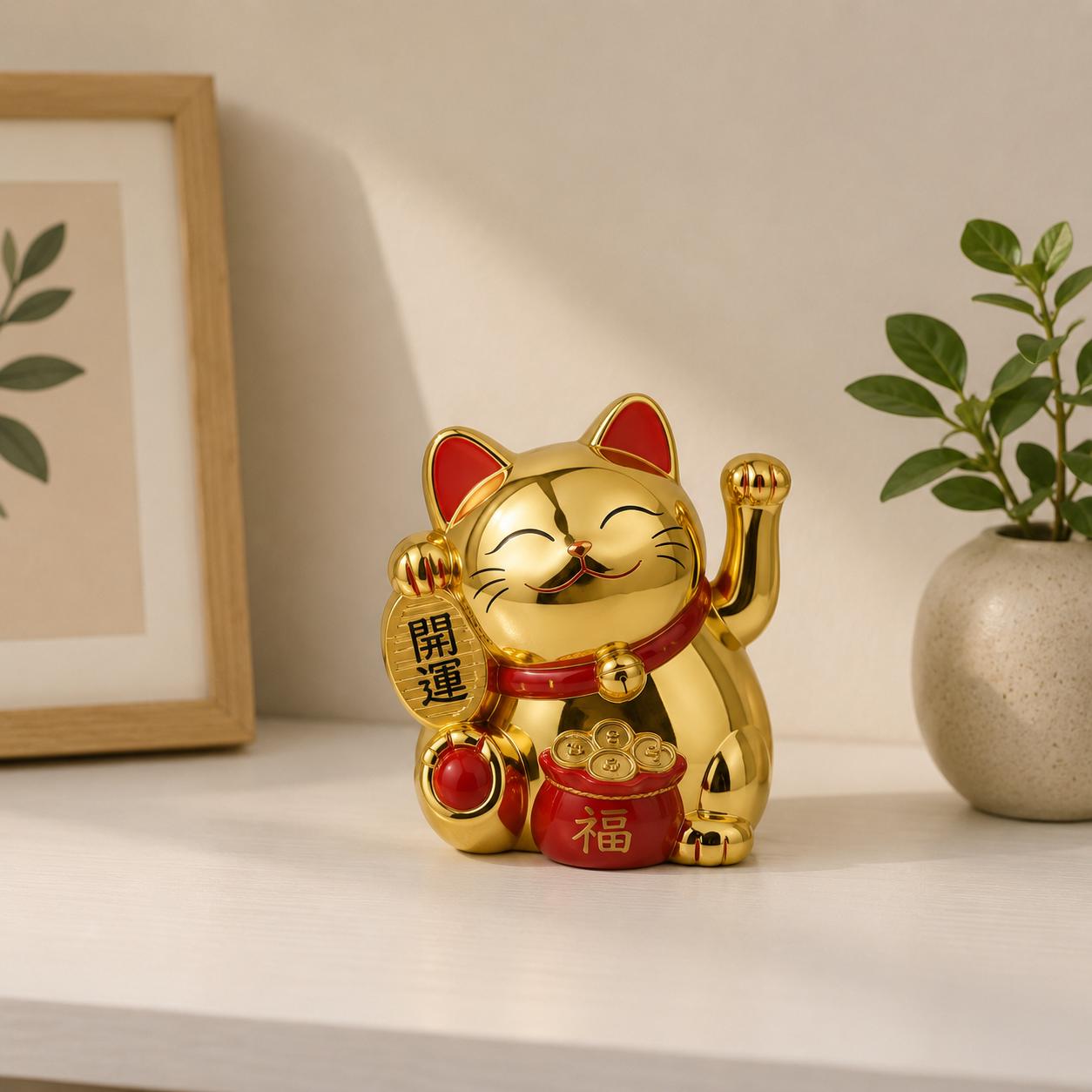 招き猫の彫刻 - Etsy 日本