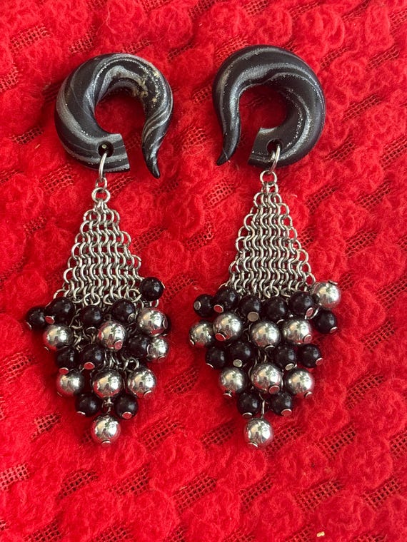 00 gauged custom earrings