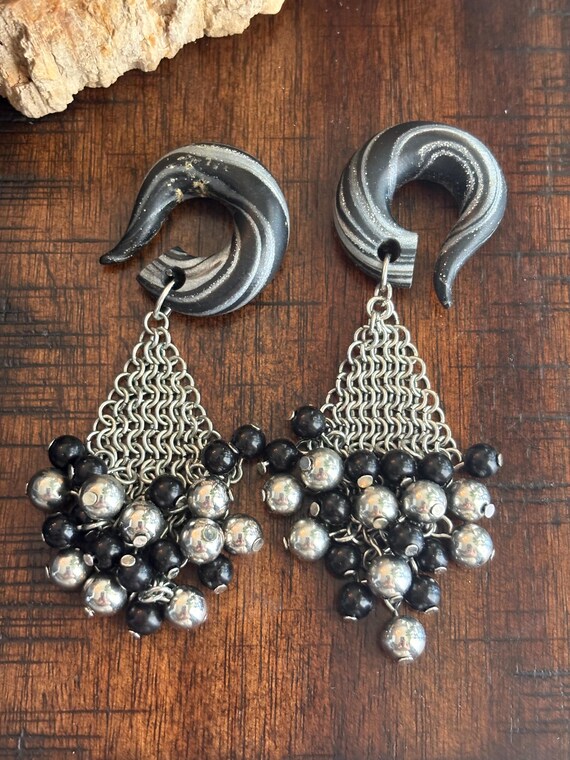 00 gauged custom earrings View 2