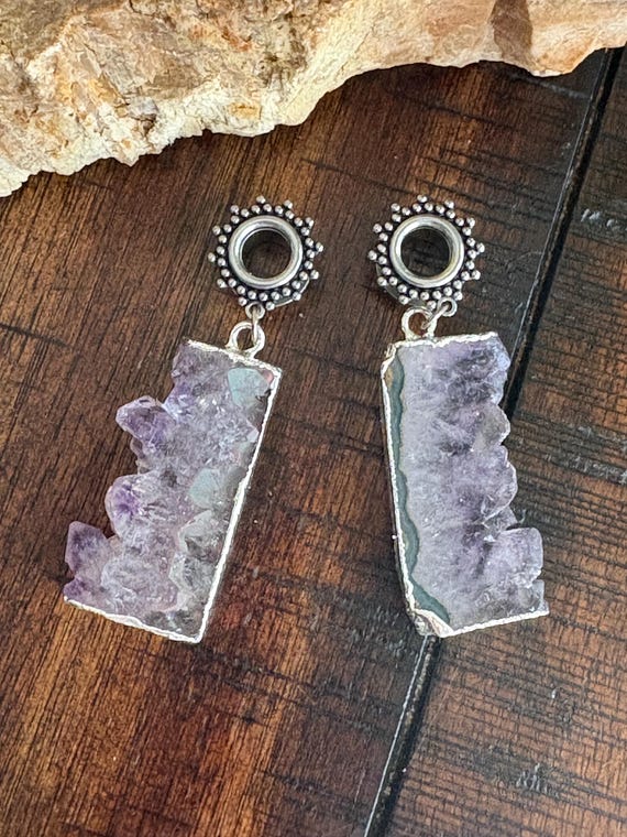 00 gauged custom earrings