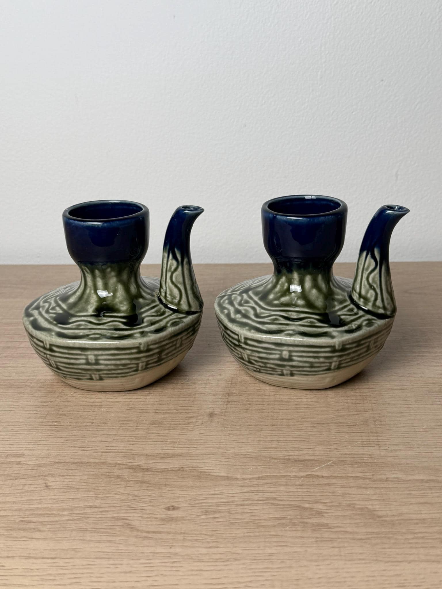 Japanese Green Glaze Antique Pottery - Etsy