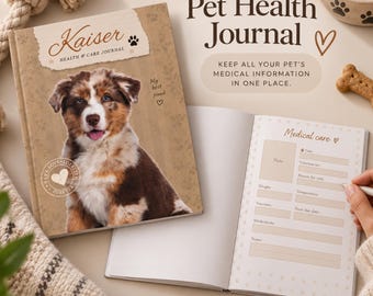 Pet Photo & Memory Book